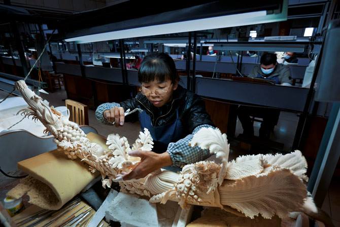 Carving Factory in China